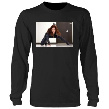 Scarlett Johansson Men's Heavy Long Sleeve TShirt