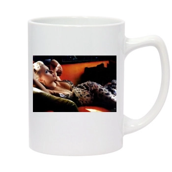 Scarlett Johansson 14oz White Statesman Mug