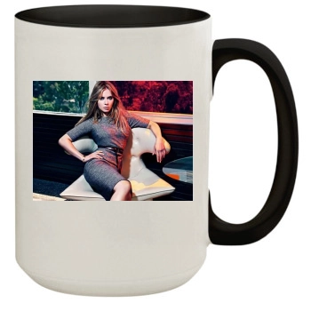 Scarlett Johansson 15oz Colored Inner & Handle Mug