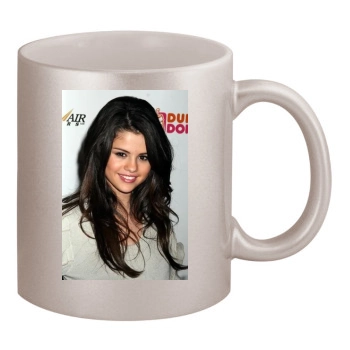 Selena Gomez 11oz Metallic Silver Mug