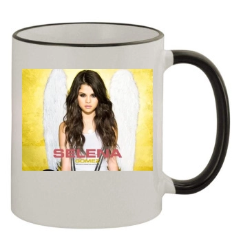 Selena Gomez 11oz Colored Rim & Handle Mug