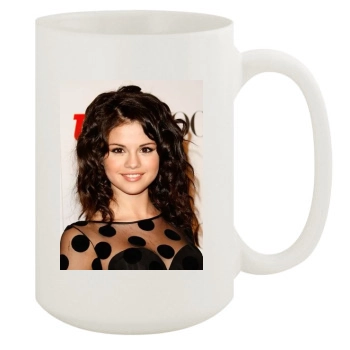 Selena Gomez 15oz White Mug