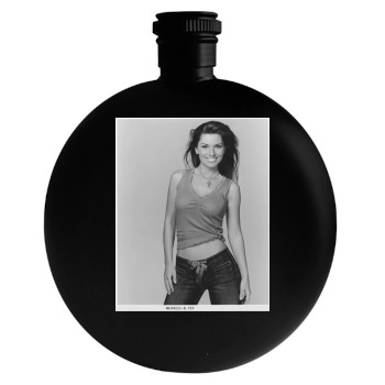 Shania Twain Round Flask