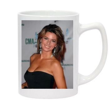 Shania Twain 14oz White Statesman Mug