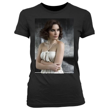 Sophia Bush Women's Junior Cut Crewneck T-Shirt