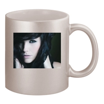 Sophia Bush 11oz Metallic Silver Mug