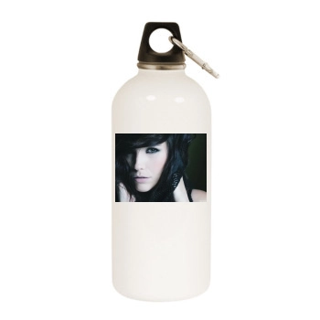 Sophia Bush White Water Bottle With Carabiner