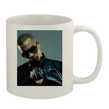 T.I. 11oz White Mug