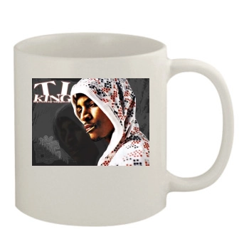 T.I. 11oz White Mug