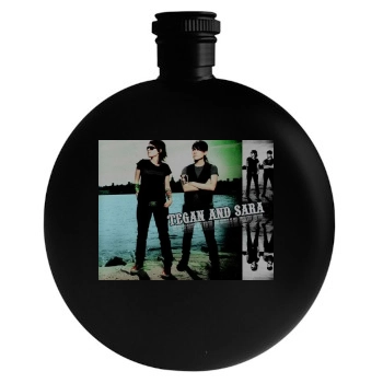 Tegan and Sara Round Flask