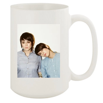 Tegan and Sara 15oz White Mug