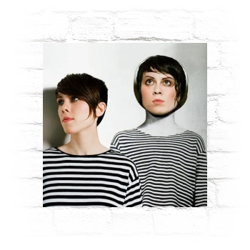 Tegan and Sara Metal Wall Art