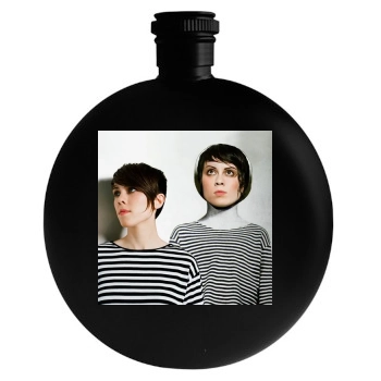 Tegan and Sara Round Flask