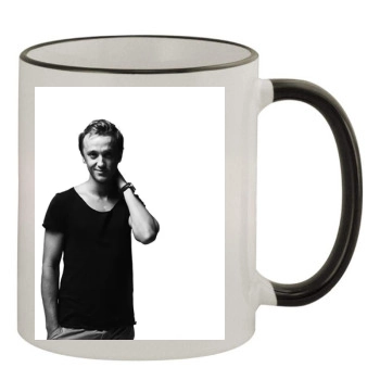 Tom Felton 11oz Colored Rim & Handle Mug