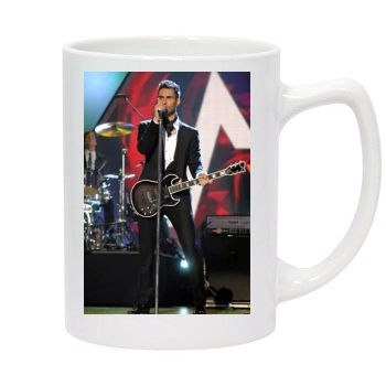 Adam Levine 14oz White Statesman Mug