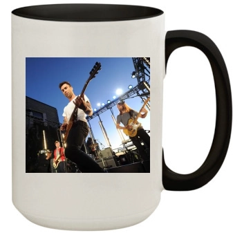 Adam Levine 15oz Colored Inner & Handle Mug