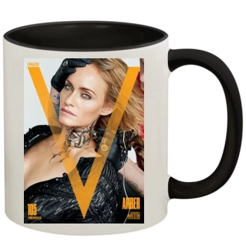 Amber Valletta 11oz Colored Inner & Handle Mug