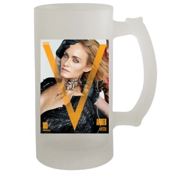 Amber Valletta 16oz Frosted Beer Stein