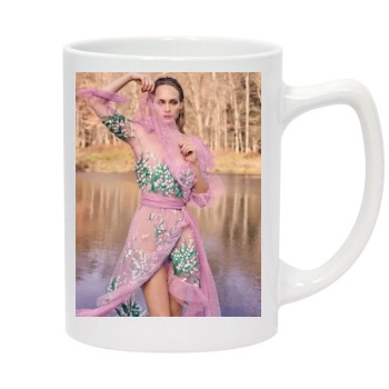 Amber Valletta 14oz White Statesman Mug