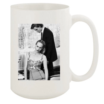 Amber Valletta 15oz White Mug