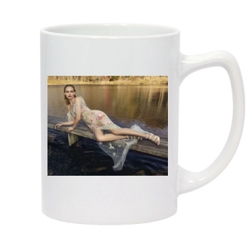 Amber Valletta 14oz White Statesman Mug