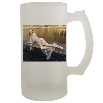 Amber Valletta 16oz Frosted Beer Stein