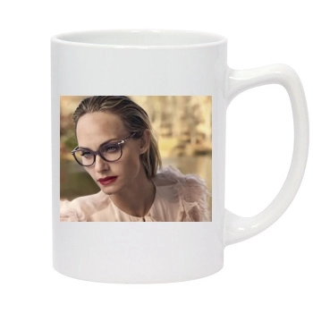 Amber Valletta 14oz White Statesman Mug