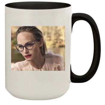 Amber Valletta 15oz Colored Inner & Handle Mug