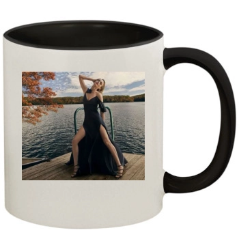 Amber Valletta 11oz Colored Inner & Handle Mug