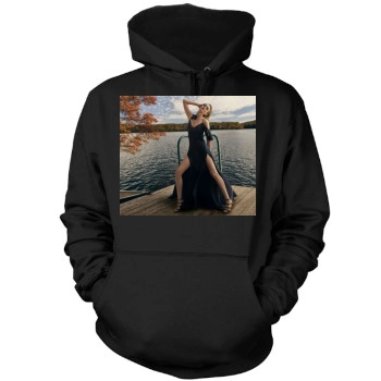 Amber Valletta Mens Pullover Hoodie Sweatshirt