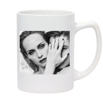 Amber Valletta 14oz White Statesman Mug