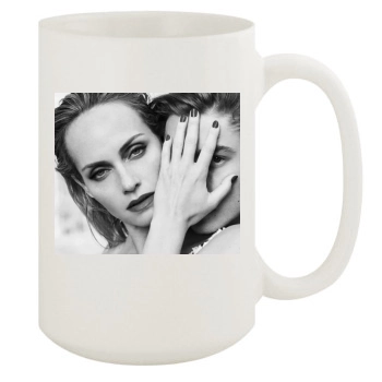 Amber Valletta 15oz White Mug