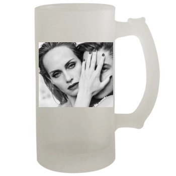 Amber Valletta 16oz Frosted Beer Stein