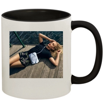 Amber Valletta 11oz Colored Inner & Handle Mug