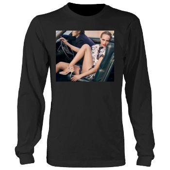 Amber Valletta Men's Heavy Long Sleeve TShirt