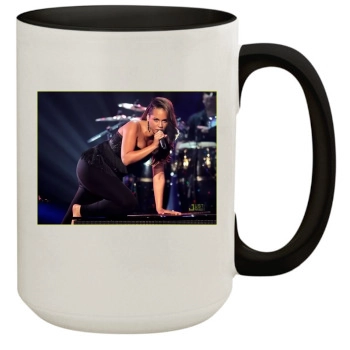 Alicia Keys 15oz Colored Inner & Handle Mug