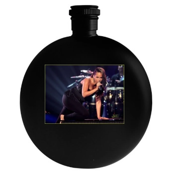 Alicia Keys Round Flask