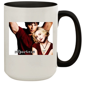 Allison Mack 15oz Colored Inner & Handle Mug