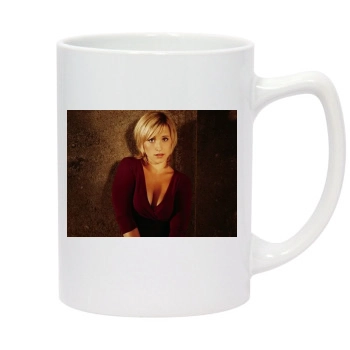 Allison Mack 14oz White Statesman Mug