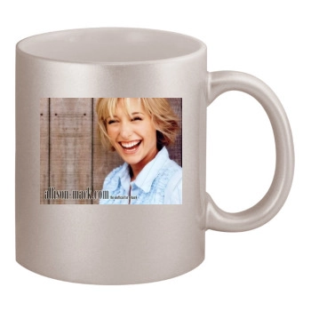 Allison Mack 11oz Metallic Silver Mug