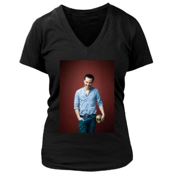 Andrew Scott Women's Deep V-Neck TShirt