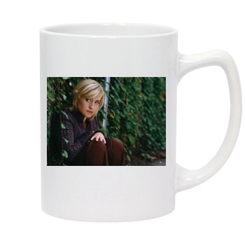 Allison Mack 14oz White Statesman Mug