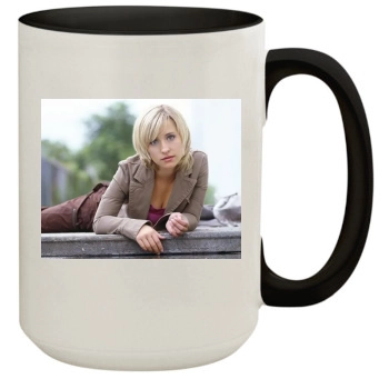 Allison Mack 15oz Colored Inner & Handle Mug