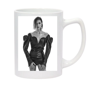 Anja Rubik 14oz White Statesman Mug