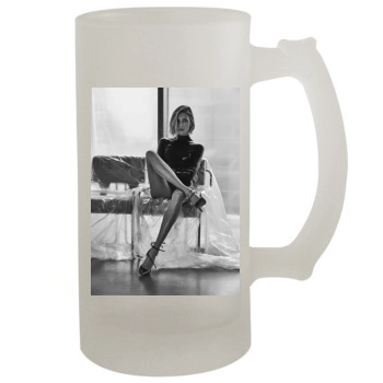 Anja Rubik 16oz Frosted Beer Stein