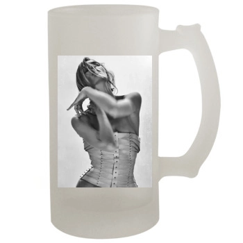 Anja Rubik 16oz Frosted Beer Stein