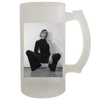 Anja Rubik 16oz Frosted Beer Stein