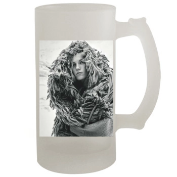 Anja Rubik 16oz Frosted Beer Stein