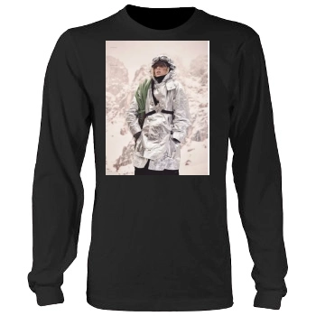 Anja Rubik Men's Heavy Long Sleeve TShirt