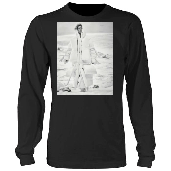 Anja Rubik Men's Heavy Long Sleeve TShirt